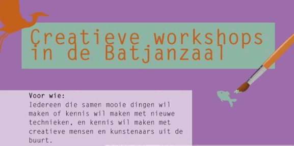 Creatieve Workshops  in de Batjanzaal: Breien en Haken op 26 april
